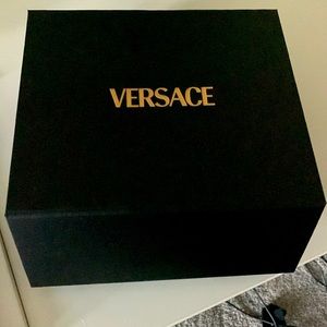 Versace box and tissue paper